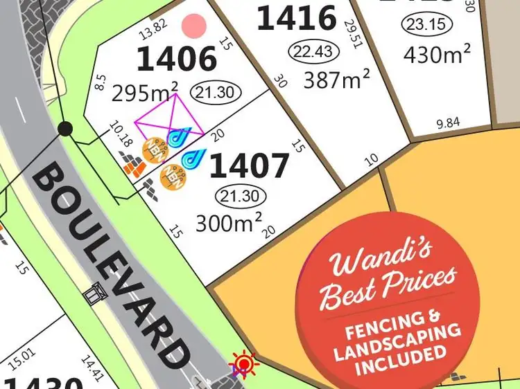 Main view of Homely land listing, Lot 1407, 63 Coomallo Boulevard, Wandi WA 6167