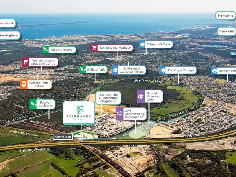 Main view of Homely land listing, Lot 1, 2 Azurite Loop, Wellard WA 6170