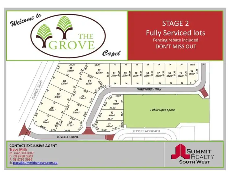 Lot 28 The Grove Estate, Capel WA 6271