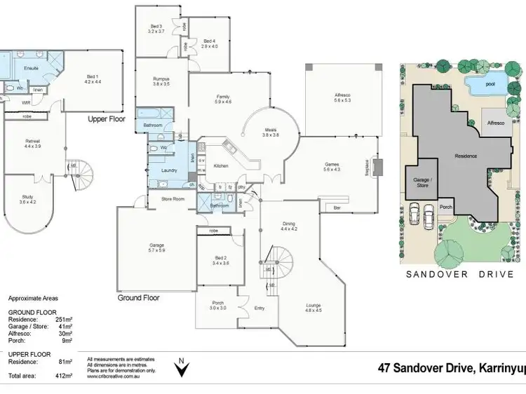 Second view of Homely house listing, 47 Sandover Drive, Karrinyup WA 6018