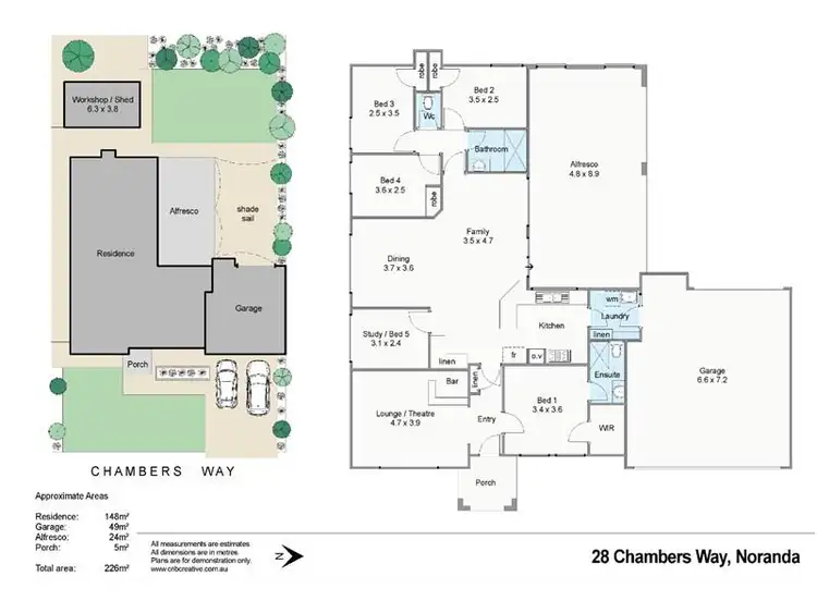 Fourth view of Homely house listing, 28 Chambers Way, Noranda WA 6062