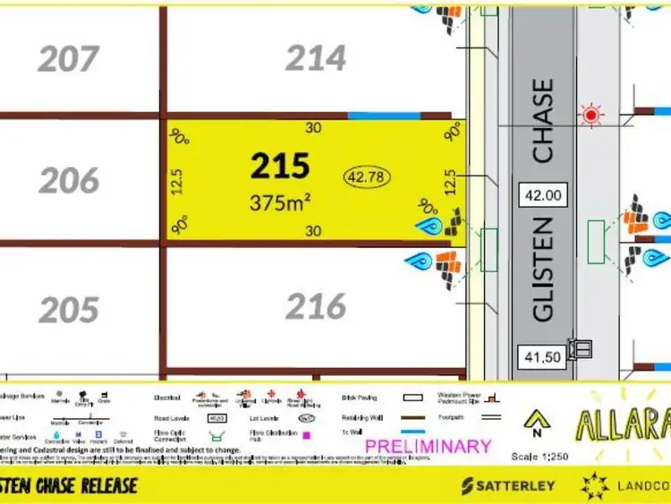 Third view of Homely land listing, LOT 215 Glisten Chase, Eglinton WA 6034