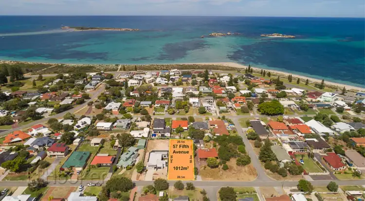 Main view of Homely land listing, 57 Fifth Avenue, Shoalwater WA 6169