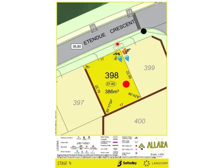 Third view of Homely land listing, LOT 398 Etendue Crescent, Eglinton WA 6034