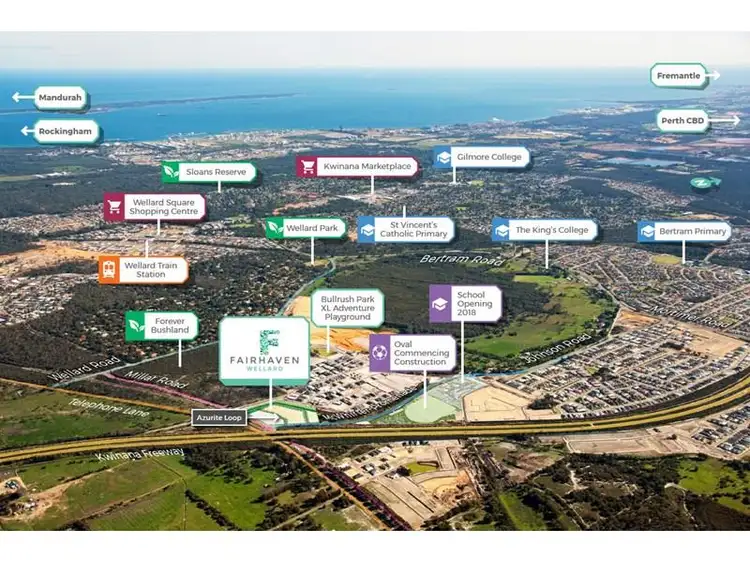 Main view of Homely land listing, Lot 1, 2 Azurite Loop, Wellard WA 6170
