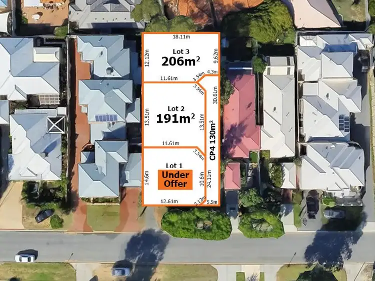 Main view of Homely land listing, 43A,B&C Birdwood Street, Innaloo WA 6018