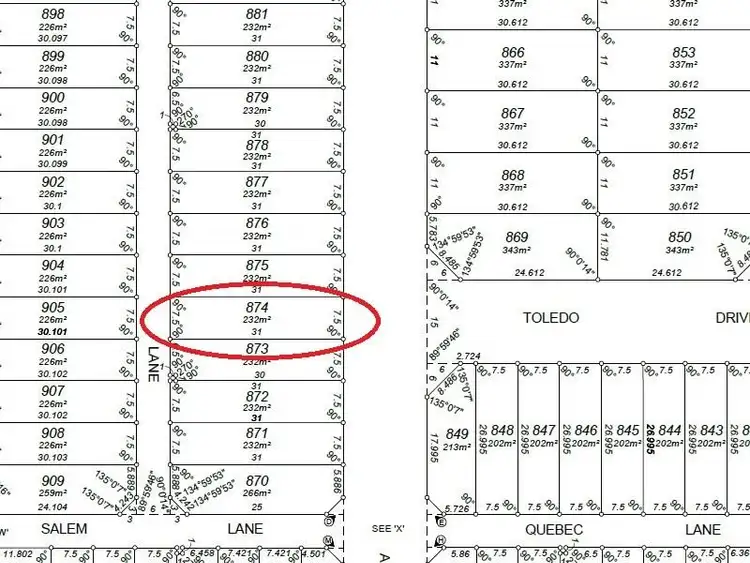 Second view of Homely land listing, Lot 874, Stuttgart Avenue, Hocking WA 6065