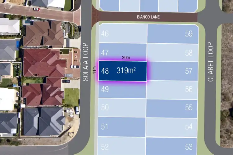 Second view of Homely land listing, Lot 48 Solaia Loop, Woodvale WA 6026