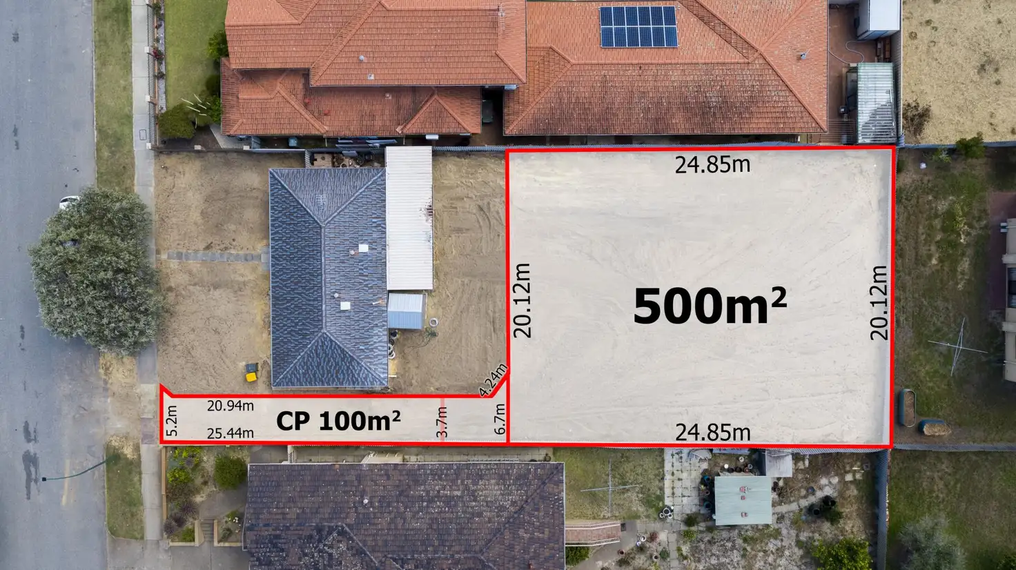 Main view of Homely land listing, 22A Streatley Road, Lathlain WA 6100