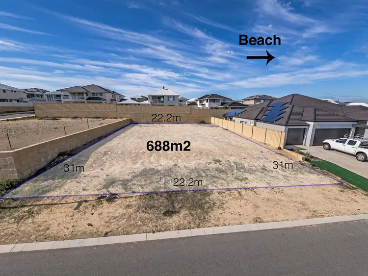 Main view of Homely land listing, 22 Calis Avenue, Iluka WA 6028