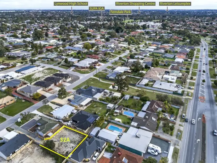 Fifth view of Homely land listing, 32A Montrose Street, Lynwood WA 6147