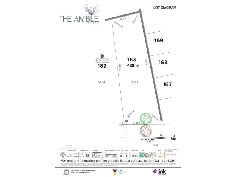 Main view of Homely land listing, Lot 183, Berryana Loop, Girrawheen WA 6064