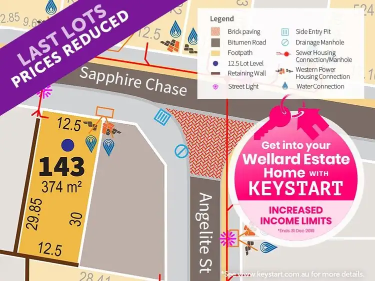 Second view of Homely land listing, Lot 143, 133 Sapphire Chase, Wellard WA 6170