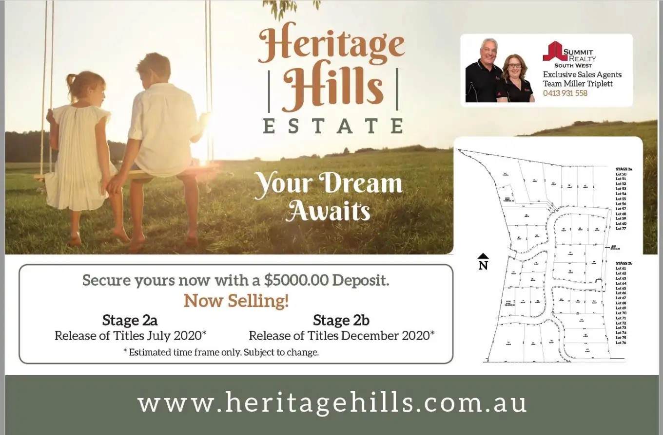 Main view of Homely land listing, Lot 60, Nunnagine Circle, Roelands WA 6226