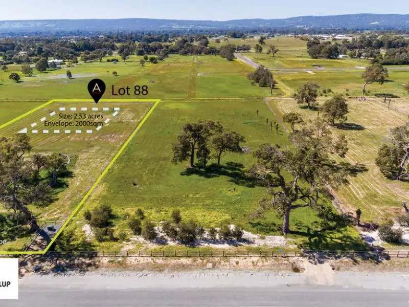 Main view of Homely land listing, Lot 88 Hasluck Circuit, North Dandalup WA 6207