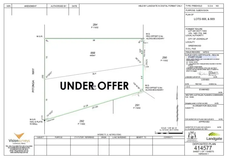 Second view of Homely land listing, Lot 888 31B Pitonga Way, Greenwood WA 6024