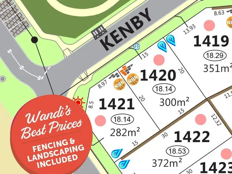 Main view of Homely land listing, Lot 1420, 56 Kenby Chase, Wandi WA 6167