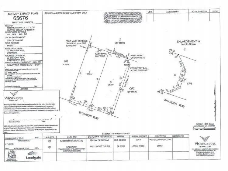 Fourth view of Homely land listing, Lot 4/22 Brandon Way, Lynwood WA 6147