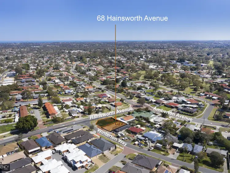 Third view of Homely land listing, Proposed/Lot 2/68 Hainsworth Avenue, Girrawheen WA 6064