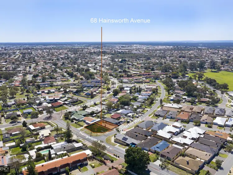 Fourth view of Homely land listing, Proposed/Lot 2/68 Hainsworth Avenue, Girrawheen WA 6064