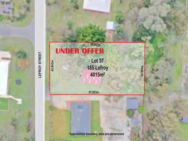 Second view of Homely land listing, Address available on request