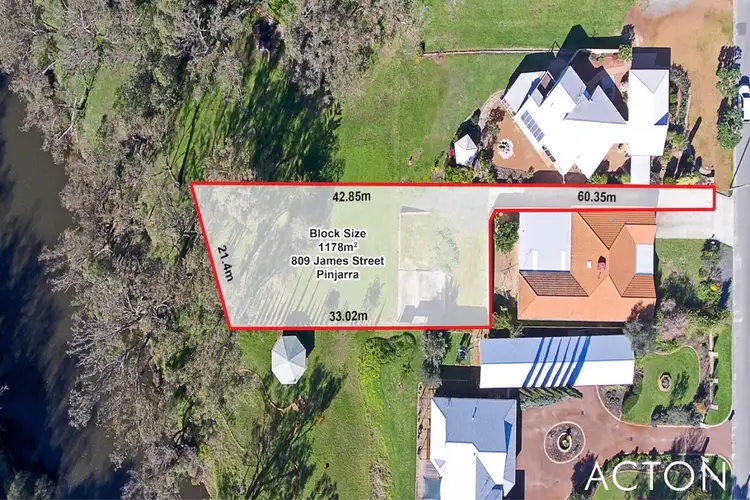 Third view of Homely land listing, 43 (Lot 809) James Street, Pinjarra WA 6208