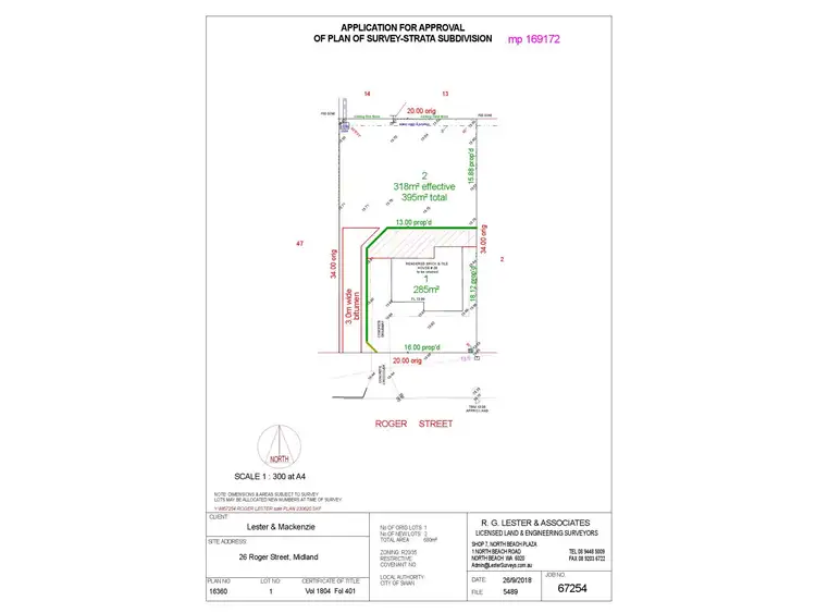 Fifth view of Homely land listing, 2/26 Roger St, Midland WA 6056