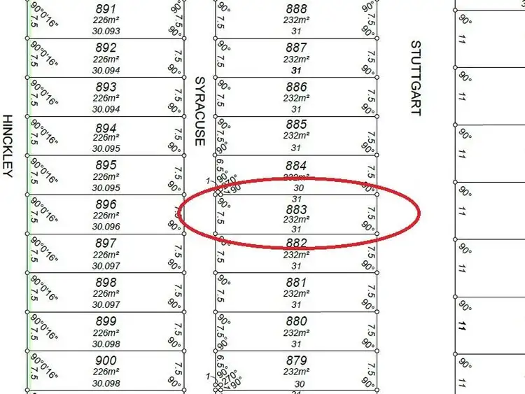 Second view of Homely land listing, Lot 883, Stuttgart Avenue, Hocking WA 6065