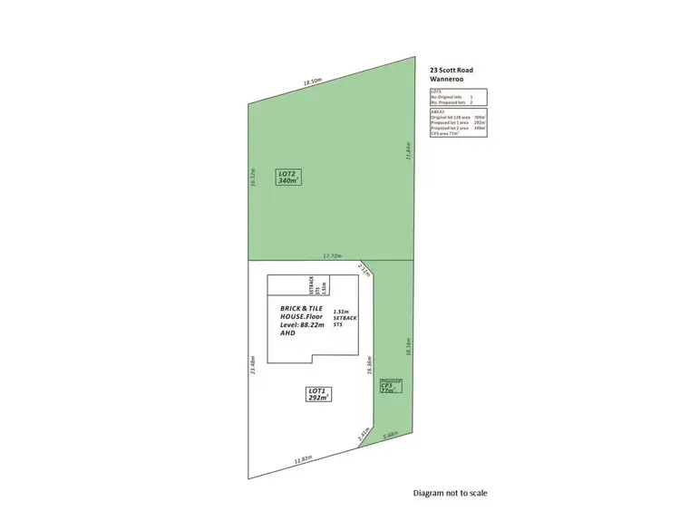 Third view of Homely land listing, 23a Scott Road, Wanneroo WA 6065