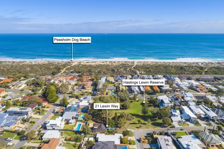 Main view of Homely house listing, 21 Lewin Way, Scarborough WA 6019