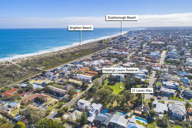 Second view of Homely house listing, 21 Lewin Way, Scarborough WA 6019
