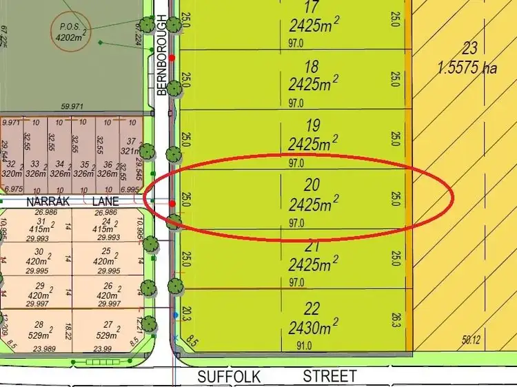 Second view of Homely land listing, Lot 20, Bernborough Avenue, Caversham WA 6055