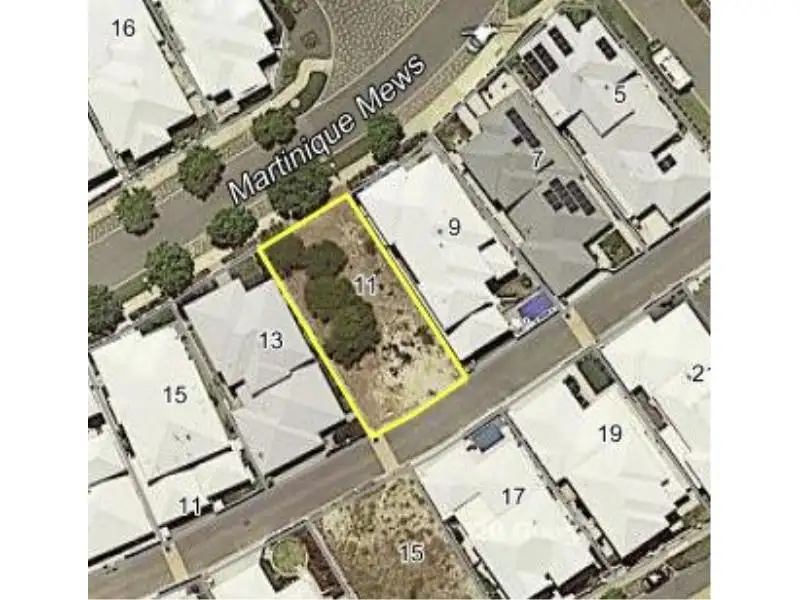 Main view of Homely land listing, 11 Martinique  Mews, Hillarys WA 6025