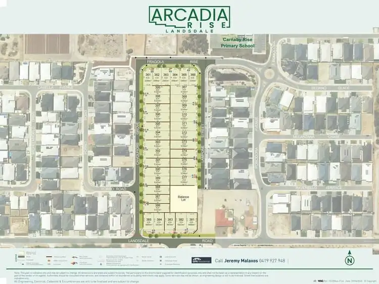 Second view of Homely land listing, Lot 373, 23 Lampone Street, Landsdale WA 6065