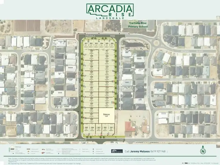 Second view of Homely land listing, Lot 392, 16 Cavolfiore Grove, Landsdale WA 6065