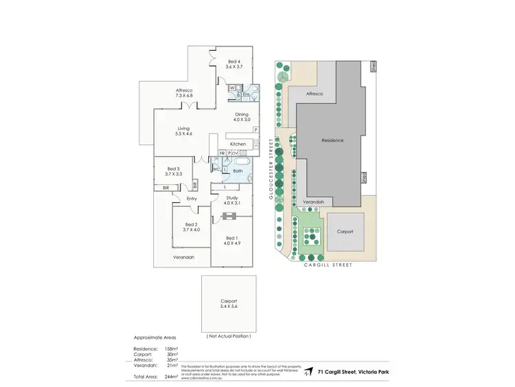 Sixth view of Homely house listing, 71 Cargill Street, Victoria Park WA 6100