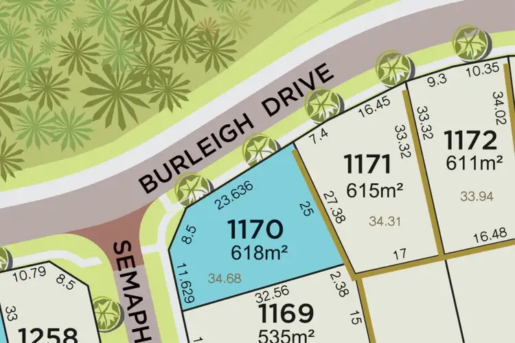 Main view of Homely land listing, Lot 1170, Semaphore Avenue, Burns Beach WA 6028