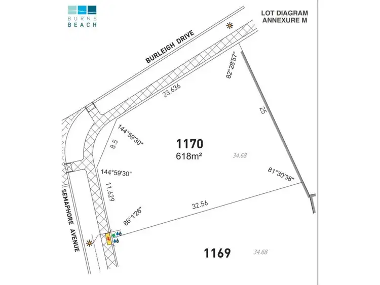 Second view of Homely land listing, Lot 1170, Semaphore Avenue, Burns Beach WA 6028