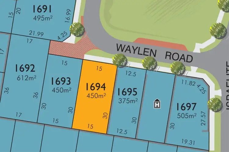 Main view of Homely land listing, Lot 1694, Waylen Road, Golden Bay WA 6174