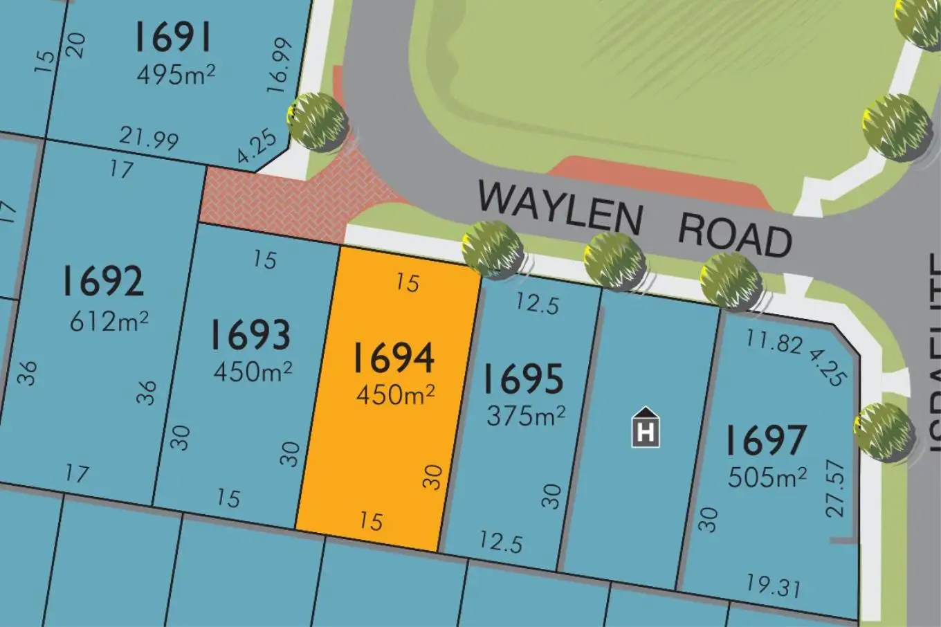 Main view of Homely land listing, Lot 1694, Waylen Road, Golden Bay WA 6174