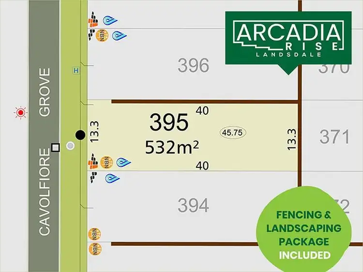Second view of Homely land listing, Lot 395, 10 Cavolfiore Grove, Landsdale WA 6065