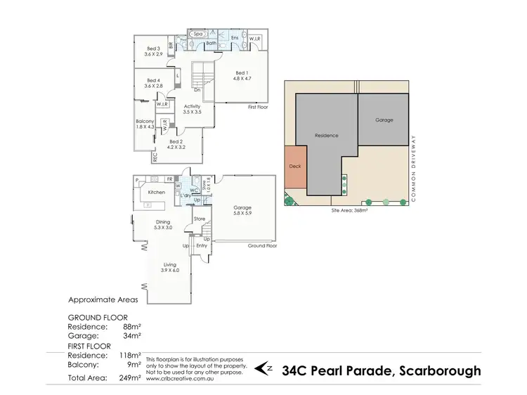 Second view of Homely house listing, 34C Pearl Parade, Scarborough WA 6019