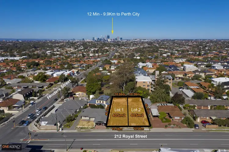 Third view of Homely land listing, 212A Royal Street, Yokine WA 6060