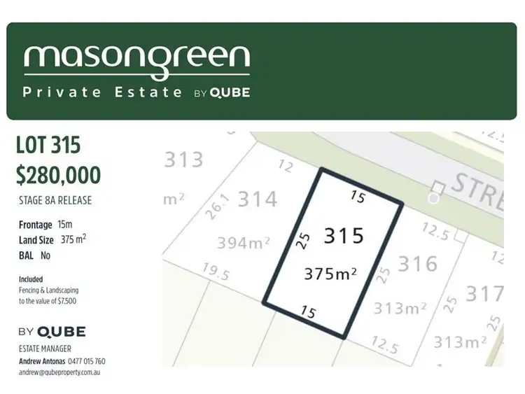 Main view of Homely land listing, Lot 315, Klondyke Street, Piara Waters WA 6112