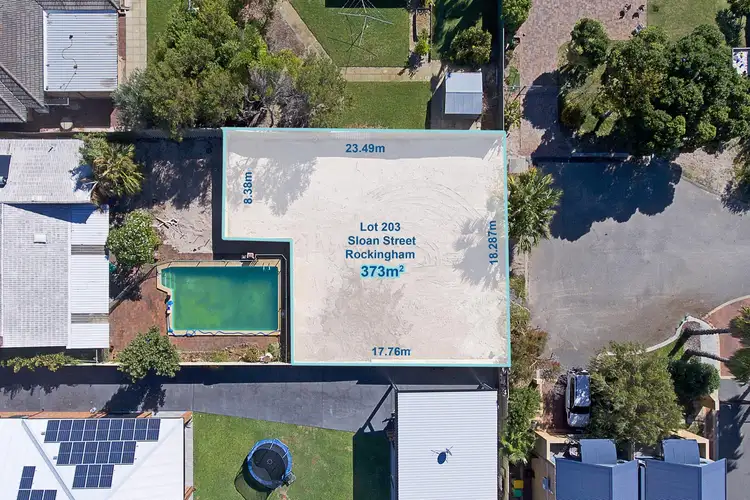 Second view of Homely land listing, Lot 203 Sloan St, Rockingham WA 6168