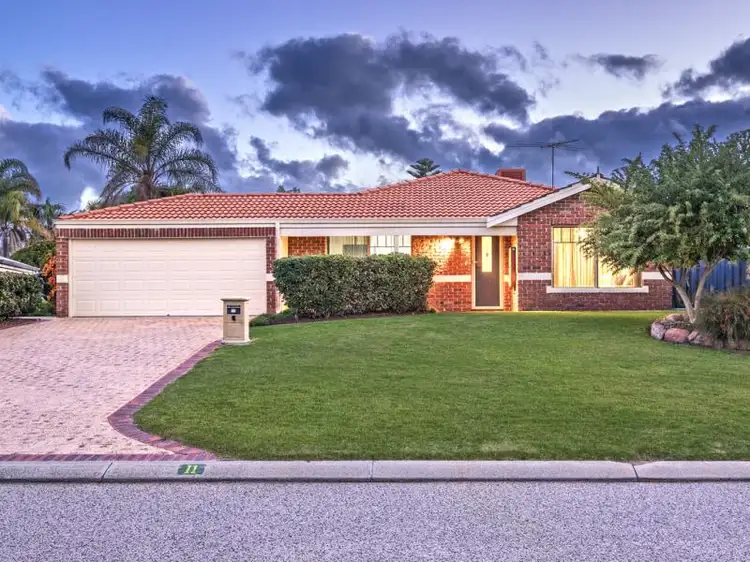 Main view of Homely house listing, 11 Hillview Rise, Cooloongup WA 6168
