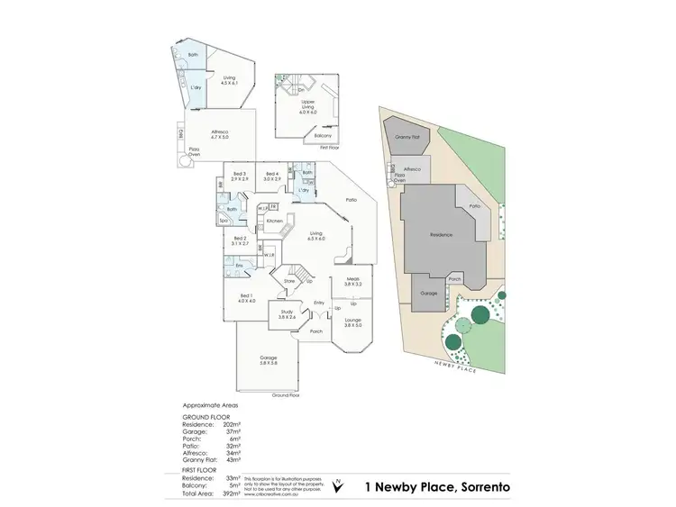 Second view of Homely house listing, 1 Newby Place, Sorrento WA 6020