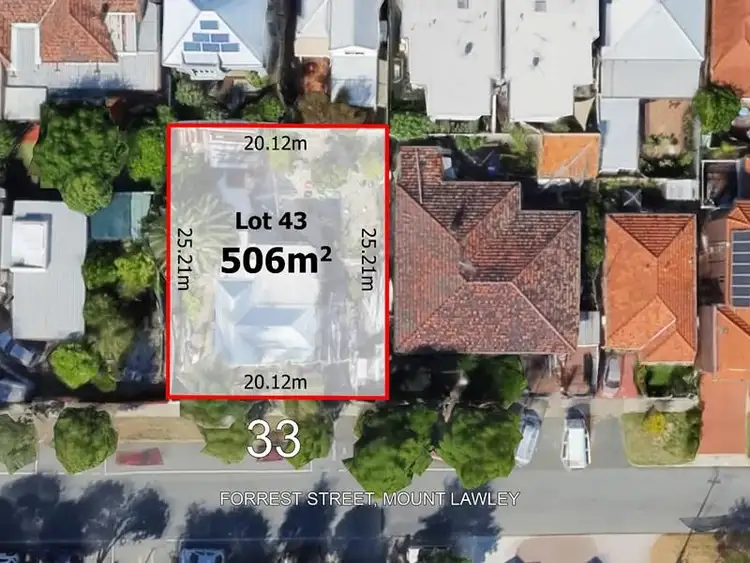 Second view of Homely house listing, 33 Forrest Street, Mount Lawley WA 6050