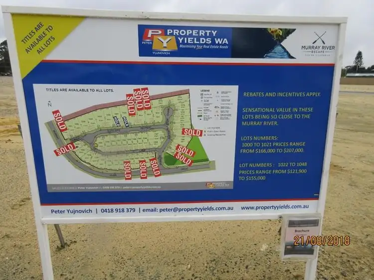 Fifth view of Homely land listing, Lot 1014, 8 Stow Chase, South Yunderup WA 6208
