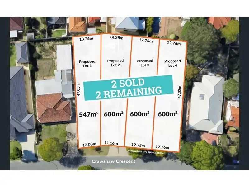 Main view of Homely land listing, 3 / 52 Crawshaw Crescent, Manning WA 6152